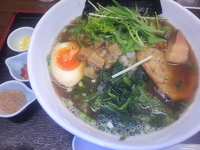 「煮干しラーメン（650円）」@丸直の写真