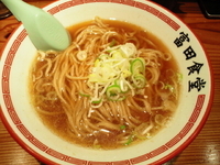 「かけそば（500円）」@松戸中華そば 富田食堂の写真