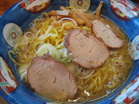 「大盛りラーメン+小ライス（サービス）」@天鳳の写真