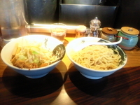 「つけ麺（大盛り、野菜ちょっと多め）」@麺屋武蔵 虎洞の写真