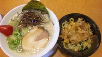 「ランチラーメン700円」@つけ麺中華そば 節 本八幡店の写真
