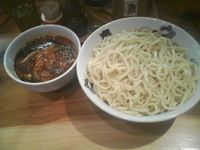 「カラシビつけ麺、特盛」@カラシビ味噌らー麺・つけ麺 神田本店の写真