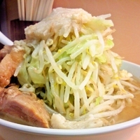 「ラーメン（ニンニクアブラ）」@自家製ラーメン 大者の写真