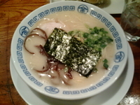 「まるきんラーメン（650円）」@博多まるきんラーメン 銀座店の写真
