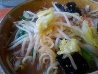 「みそ野菜らーめん（800円）」@らーめん 麺の華 鉾田店の写真