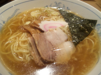 「まぐろ中華そば」@てんがららーめん 渋谷店の写真