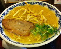 「メンマめん850円+替え玉めん150円」@博多麺房 赤のれん 西麻布本店の写真