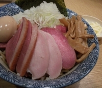 「汁無し鶏白湯そば+とろけるチーズ」@麺屋 一燈の写真