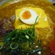 とろ～り牛すじとチーズの咖麗らーめん[細麺]（860円）+こだわ