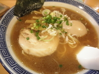 「ラーメン+味玉 「600円+100円」」@麺や 勝の写真