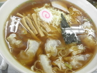 「ワンタン麺 「850円」」@一ノ割大勝軒の写真