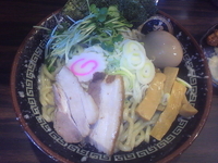 「味麺（700円）+味玉（100円）+チキン南蛮（350円）」@丸め～背脂煮干～の写真