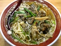 「牛スジラーメン」@馬龍の写真