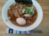 「あっさり煮干+煮玉子」@ボニート・ボニートの写真