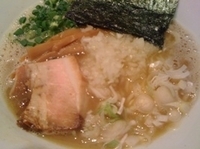 「軍鶏白湯魚介（限定） 750円」@麺や 武蒼の写真