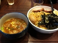 「特製ホルモンつけ麺+特盛り+ホルモン増量」@大一製麺処 つけ麺屋ちっちょ極の写真
