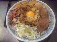 「油そば」@らーめん大 大久保店の写真