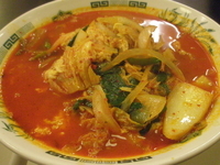 「韓流・辛ラーメン（560円）」@日高屋 大森西口店の写真