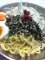 「油そば（4食入￥1,000）」@油そば専門店 万人力の写真