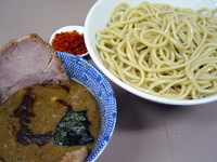 「辛つけ 850円 + 麺量大 450g 150円 + 小チャーシ」@庵悟の写真