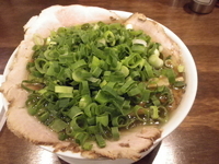 「チャーシュー麺+ねぎ増し」@麺や 太華の写真