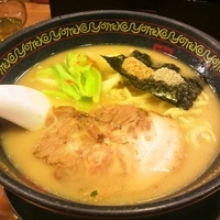 「煮干とんこつラーメン」@煮干とんこつ つけ麺 TMD420G 新目白店の写真