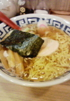 「煮干しラーメン（380円）」@そば新 京急蒲田店の写真