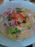 「長崎ちゃんぽん（麺増量2倍:400g）￥500」@長崎ちゃんぽん リンガーハット イオンモール羽生店の写真