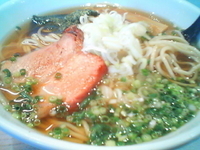 「煮干蕎麦 醤油/チャーシュー:直火焼き（￥730）」@喜乃壺の写真