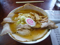 「チャーシュー麺 全面盛」@食堂 はせ川の写真