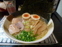 「味玉塩+のり」@麺屋 はなび 高畑本店の写真