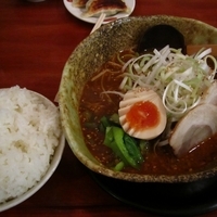 「担々麺780円+半ライス160円」@ラーメン こうしゅんの写真