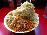 「豚ラーメン全マシ」@千里眼の写真