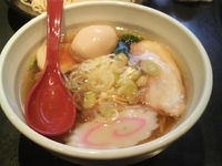 「醤油ラーメン+味玉」@大正麺業 京急川崎店の写真