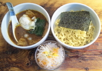 「カリーつけめん 並盛200g」@Cafe Montanaの写真