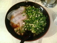 「尾道ラーメン+ねぎ（750円）」@尾道ラーメン 尾道十八番の写真