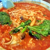 「とまとラーメン」@青竹手打ちラーメン 桐生宿の写真