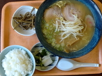 「味噌ラーメン（600円）」@御食事処 あすかの写真