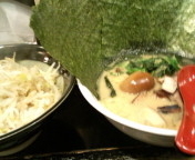 「七辻特製らー麺（野菜大盛・鶏豚味）850円」@麺昇 七辻の写真