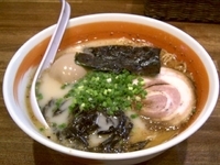 「黒豚らーめん」@とんこつらーめん 黒豚の写真