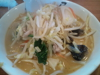 「野菜たっぷり味噌たんめん」@らーめん むつみ屋 東松山支店の写真