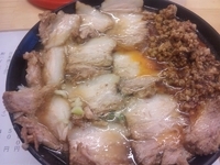 「激辛チャーシュー麺セット  ￥800」@北大塚ラーメンの写真