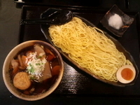 「ぱんどらつけ麺（醤油）大盛り」@麺屋ぱんどらの写真