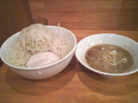 「塩つけ麺、特盛、野菜マシマシ」@ラーメン 麺処 なるとの写真