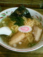 「塩ラーメン 500円」@ふじ乃の写真