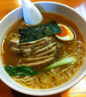 「しょうゆらーめん600円+チャーシュー200円」@麺屋 こりんの写真