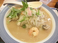 「かきちゃんぽん 「790円」」@長崎ちゃんぽん リンガーハット 春日部豊春店の写真