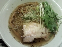 「塩そば 750円」@SOBAHOUSE金色不如帰の写真