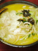 「味噌タンメン（￥830）+ワンタン（4個、￥300増し）」@一文無の写真