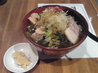 「けいじろう800円」@黒味噌らーめん 初代けいすけ 品川店の写真